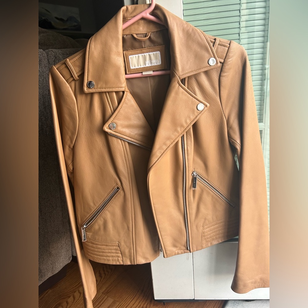 women leather jacket